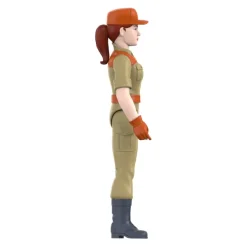 Super7 G.I. Joe Reaction Figures Wave 3 - Female Combat Engineer Ponytail Hair (Pink)| G.I. Joe