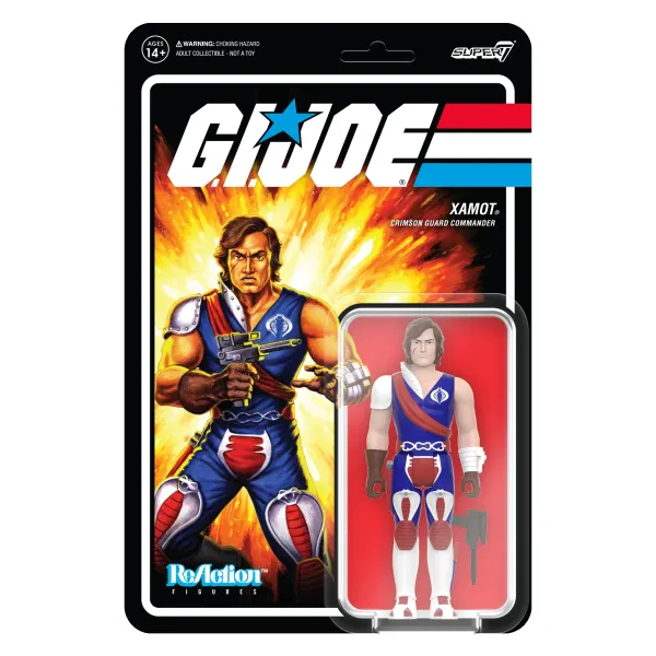 Super7 G.I. Joe Reaction Figures Wave 5 - Xamot| G.I. Joe