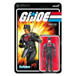 Super7 G.I. Joe Reaction Figures Wave 3 - Cobra Snakeling Factory Worker Clean-Shaven (Pink)| G.I. Joe