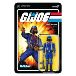 Super7 G.I. Joe Reaction Figures Wave 1 - Cobra Trooper Y-Back (Tan)| G.I. Joe