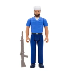 Super7 G.I. Joe Reaction Figures Wave 2 - Blueshirt Beard (Tan)| G.I. Joe