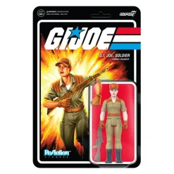 Super7 G.I. Joe Reaction Figures Wave 3 - Female Combat Engineer Short Hair (Pink)| G.I. Joe