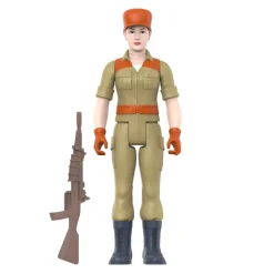 Super7 G.I. Joe Reaction Figures Wave 3 - Female Combat Engineer Short Hair (Pink)| G.I. Joe