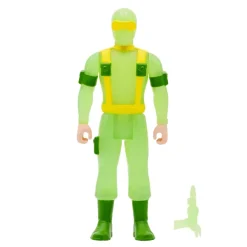 Super7 G.I. Joe Reaction Figures Wave 1B - Snake Eyes (Glow Patrol)| G.I. Joe