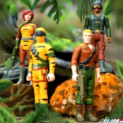 Super7 G.I. Joe Reaction Figures Wave 6 - Tiger Force (Set Of 4)| G.I. Joe