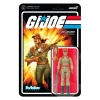 Super7 G.I. Joe Reaction Figures Wave 3 - Female Combat Engineer Ponytail Hair (Tan)| G.I. Joe