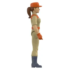Super7 G.I. Joe Reaction Figures Wave 3 - Female Combat Engineer Ponytail Hair (Tan)| G.I. Joe