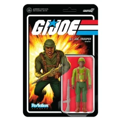 Super7 G.I. Joe Reaction Figures Wave 1 - Greenshirt (Brown)| G.I. Joe