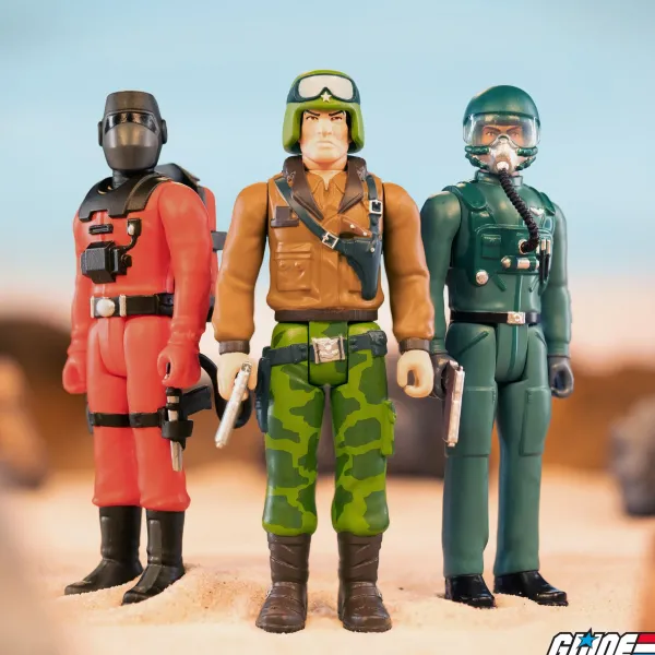 Super7 G.I. Joe Reaction Figures Wave 7 - Joe Pilot Facemask| G.I. Joe