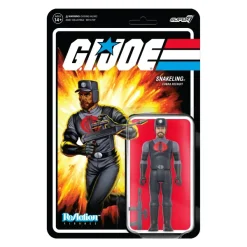 Super7 G.I. Joe Reaction Figures Wave 3 - Cobra Snakeling Factory Worker Beard (Tan)| G.I. Joe