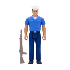 Super7 G.I. Joe Reaction Figures Wave 2 - Blueshirt Clean-Shaven (Tan)| G.I. Joe