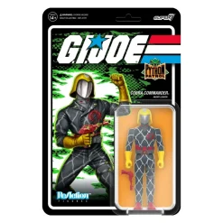 Super7 G.I. Joe Reaction Figures Wave 6 - Python Patrol Cobra Commander| G.I. Joe