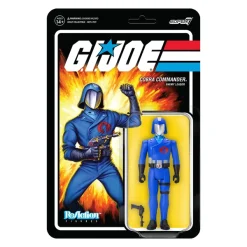 Super7 G.I. Joe Reaction Figures Wave 1 - Cobra Commander| G.I. Joe