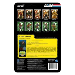 Super7 G.I. Joe Reaction Figures Wave 6 - Tiger Force Greenshirt Goggles Down (Brown)| G.I. Joe