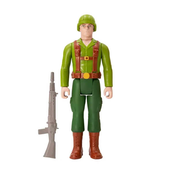 Super7 G.I. Joe Reaction Figures Wave 1 - Greenshirt (Pink)| G.I. Joe
