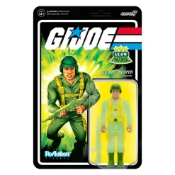 Super7 G.I. Joe Reaction Figures Wave 1B - Greenshirt (Glow Patrol)| G.I. Joe