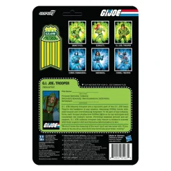 Super7 G.I. Joe Reaction Figures Wave 1B - Greenshirt (Glow Patrol)| G.I. Joe