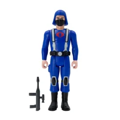 Super7 G.I. Joe Reaction Figures Wave 1 - Cobra Trooper H-Back (Pink)| G.I. Joe