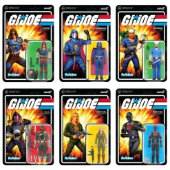Super7 G.I. Joe Reaction Figures Wave 4 - Set Of 6| G.I. Joe