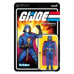 Super7 G.I. Joe Reaction Wave 4 - Cobra Commander (Cape & Scepter)| G.I. Joe