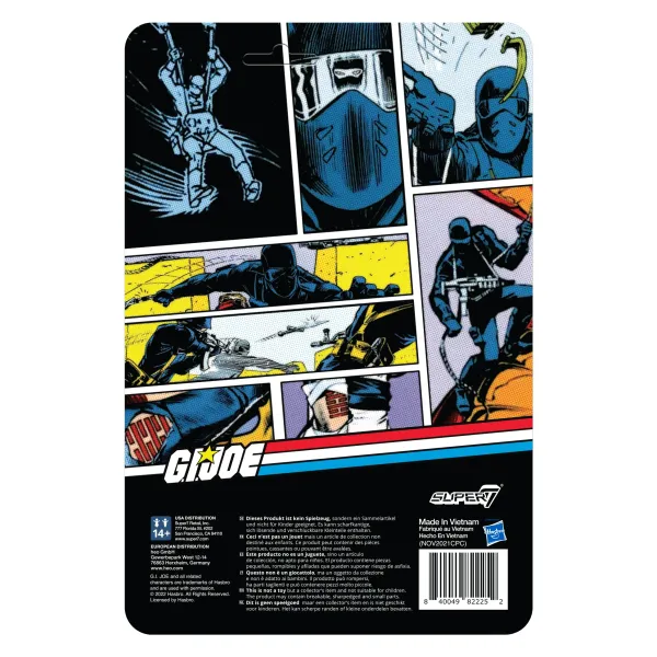 Super7 G.I. Joe Reaction Wave 2 - Snake Eyes (Comic V.2)| G.I. Joe