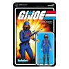 Super7 G.I. Joe Reaction Wave 4 -Cobra Female Trooper Medium Red Hair (Pink)| G.I. Joe