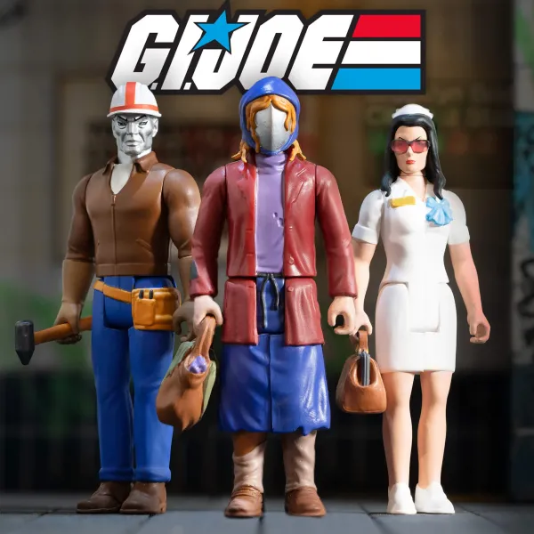 Super7 G.I. Joe Reaction Wave 6B Cobra Escape Pack| G.I. Joe