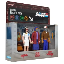 Super7 G.I. Joe Reaction Wave 6B Cobra Escape Pack| G.I. Joe