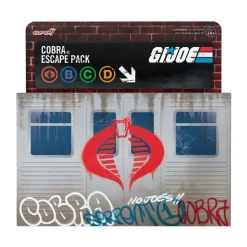 Super7 G.I. Joe Reaction Wave 6B Cobra Escape Pack| G.I. Joe