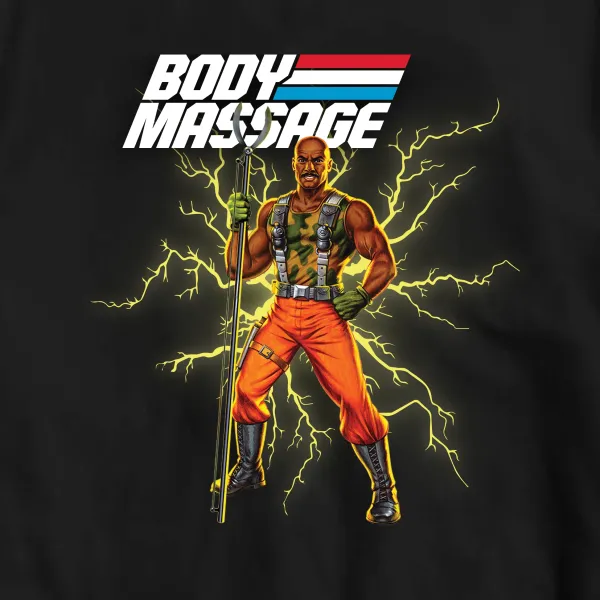 Super7 G.I. Joe T-Shirt - Body Massage Psa| G.I. Joe
