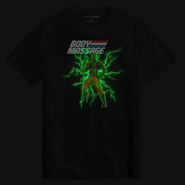 Super7 G.I. Joe T-Shirt - Body Massage Psa| G.I. Joe
