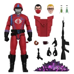 Super7 G.I. Joe Ultimates! W5 - Cobra Crimson Guard (Cartoon Accurate)| G.I. Joe