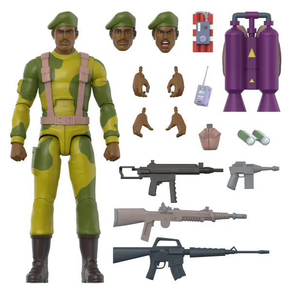 Super7 G.I. Joe Ultimates! Wave 4 - Baroness, Gung-Ho, Stalker & Zartan (+ Super Pack)| G.I. Joe