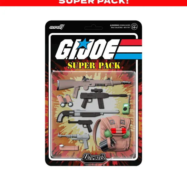 Super7 G.I. Joe Ultimates! Wave 4 - Baroness, Gung-Ho, Stalker & Zartan (+ Super Pack)| G.I. Joe