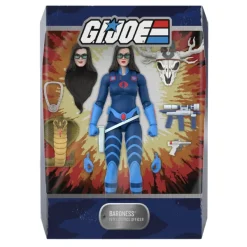 Super7 G.I. Joe Ultimates! Wave 06 (Dic) - Baroness (Dark Blue)| G.I. Joe