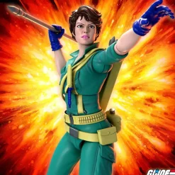 Super7 G.I. Joe Ultimates! Wave 06 (Dic) - Lady Jaye (Teal)| G.I. Joe
