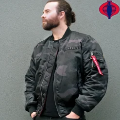 Super7 G.I. Joe X Alpha Industries X - Firefly Bomber Jacket| G.I. Joe