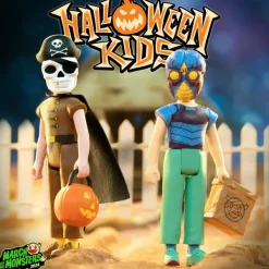 Super7 Halloween Kids Reaction Figures - Captain Deadstar Boy & Metaluna Mutant Girl| The Metaluna Mutant