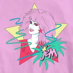 Super7 Jem And The Holograms - Jem Portrait Star T-Shirt| Jem And The Holograms