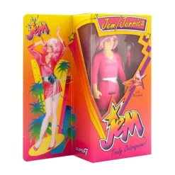 Super7 Jem And The Holograms Reaction W2 - Jem (Neon) [Retro Box]| Jem And The Holograms