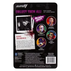 Super7 King Diamond Reaction Figure - King Diamond Top Hat| King Diamond