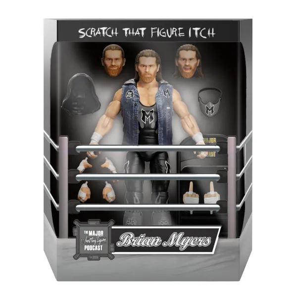 Super7 Major Wrestling Podcast Ultimates! Wave 2 - Brian Myers| Major Wrestling Figure Podcast