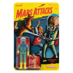 Super7 Mars Attacks Reaction Figure - Destroying A Dog| Mars Attacks