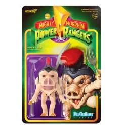 Super7 Mighty Morphin Power Rangers Reaction Figure Wave 1- Pudgy Pig| Mighty Morphin Power Rangers