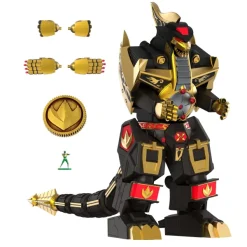 Super7 Mighty Morphin Power Rangers Ultimates! - Dragonzord (Black & Gold)| Mighty Morphin Power Rangers