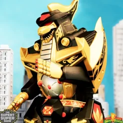 Super7 Mighty Morphin Power Rangers Ultimates! - Dragonzord (Black & Gold)| Mighty Morphin Power Rangers