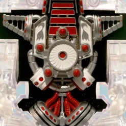 Super7 Mighty Morphin Power Rangers Super Cyborg - Dragonzord (Clear)| Mighty Morphin Power Rangers