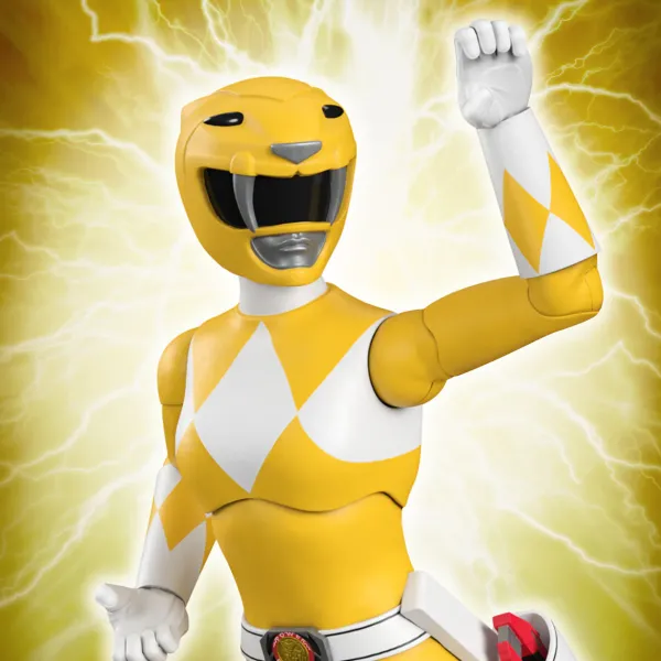 Super7 Mighty Morphin Power Rangers Ultimates! Wave 1 - Yellow Ranger| Mighty Morphin Power Rangers