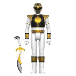 Super7 Mighty Morphin Power Rangers Reaction Figure Wave 4 - White Ranger| Mighty Morphin Power Rangers