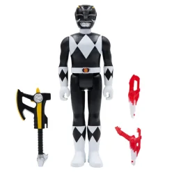 Super7 Mighty Morphin Power Rangers Reaction Figure Wave 2 - Black Ranger| Mighty Morphin Power Rangers
